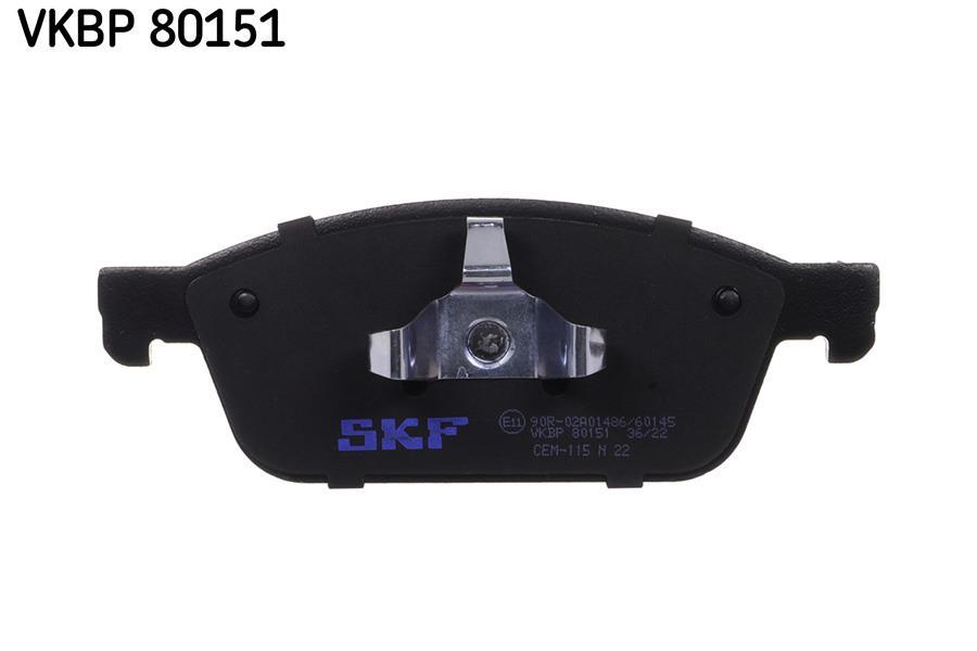 Jogo de 4 pastilhas de travão SKF ref. VKBP 80151
